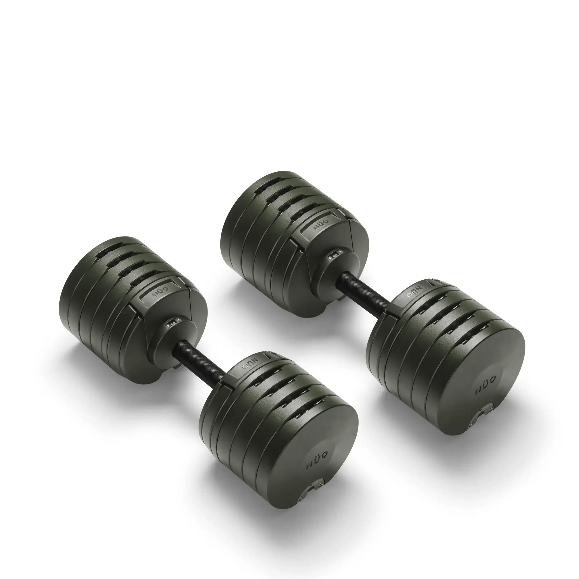NUOBELL S 5100 Green - Adjustable Dumbbell Pair - Image 7